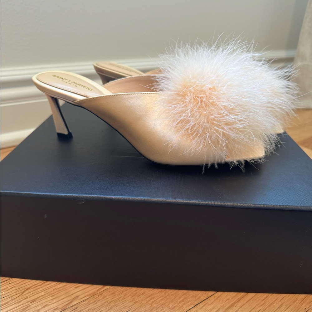 Saint Laurent Mae Mules- Never worn, comes with box and dust bag - Picture 3 of 12
